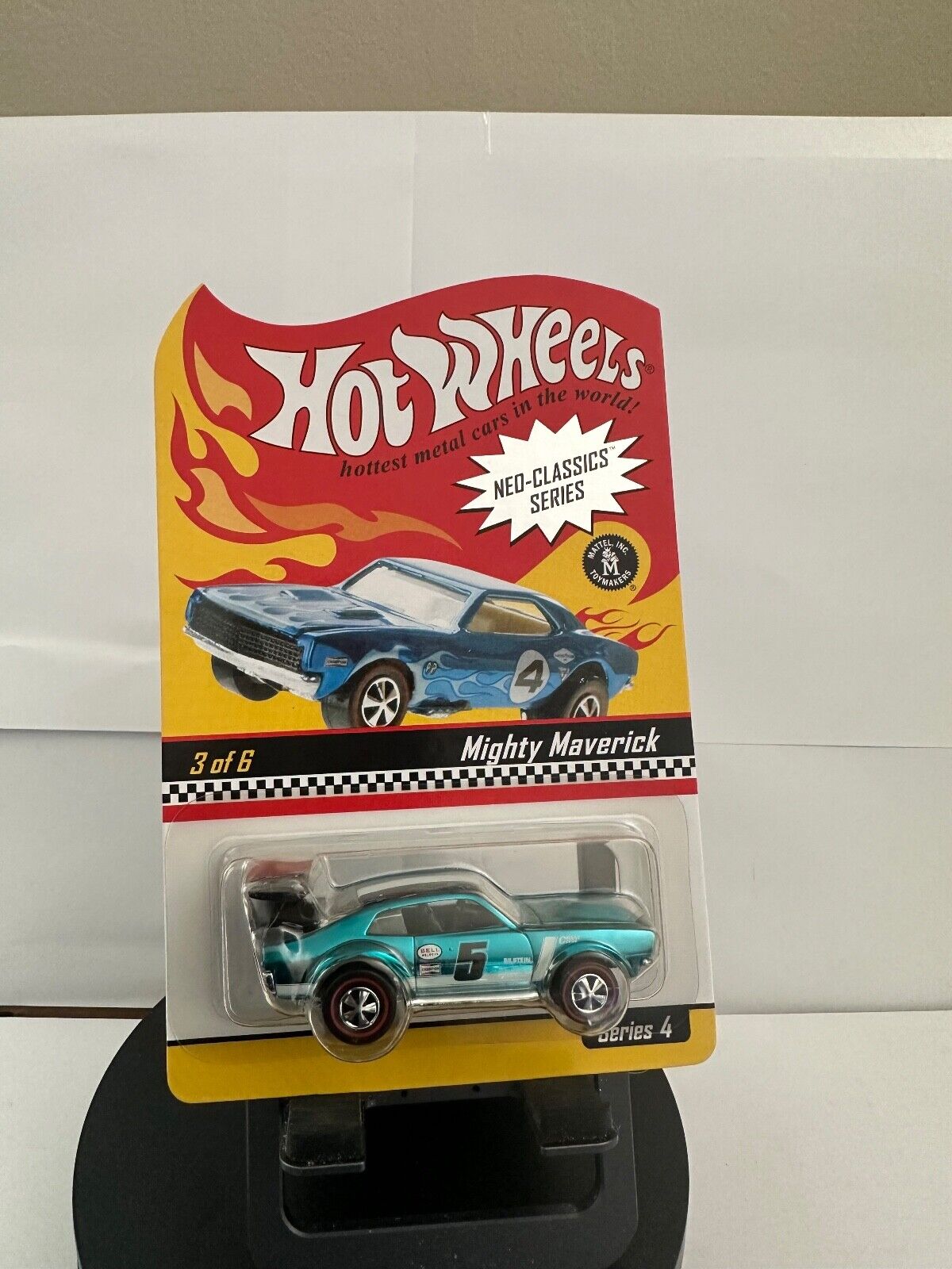 Hot Wheels RLC Neo-Classics Series 4  Mighty Maverick Blue 937/1100 L62